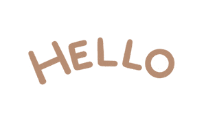 Dog Hello Sticker