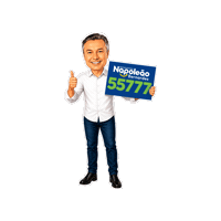 Napoleao Sticker by Napoleão Bernardes