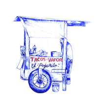 Tacos Al Vapor Sticker by Coolhuntermx