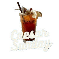 thewismerhouse canadian caesar the wiz clamato Sticker
