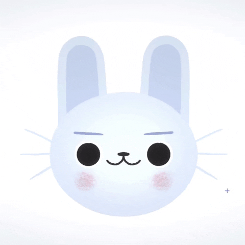 ivangulizia giphyupload bunny spring meh GIF