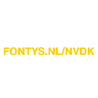 FHKtilburg fontys wijzijnfontys nvdk nvdk2019 Sticker