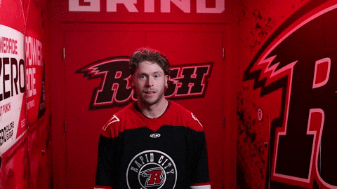Buhl GIF by Rapid City Rush