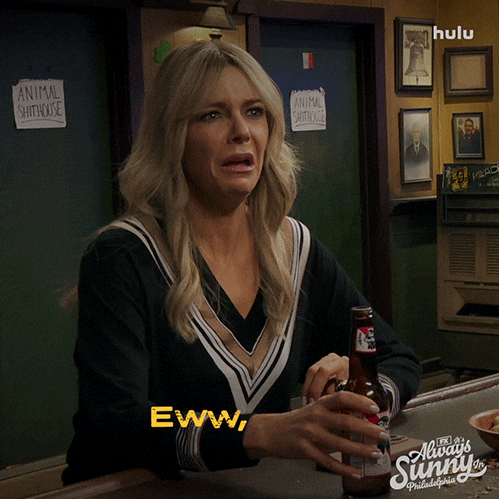 Season 17 Eww GIF by It's Always Sunny in Philadelphia