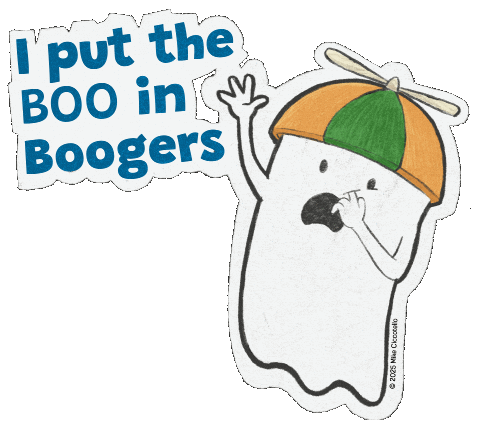 Halloween Ghost Sticker by Draw with Mr. Mike