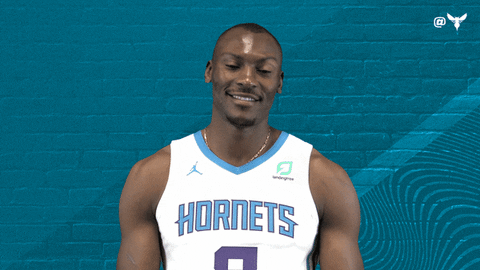 Bismack Biyombo Sport GIF by Charlotte Hornets