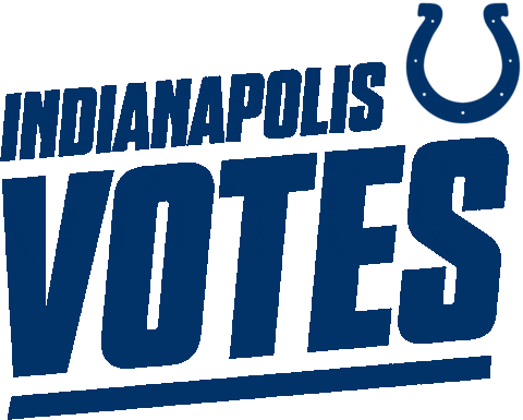 Voting Indianapolis Colts Sticker by NFL