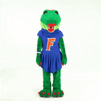 Alberta Gator Mind Blown GIF by Florida Gators