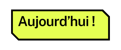Jaune Sticker by Meyrin culture