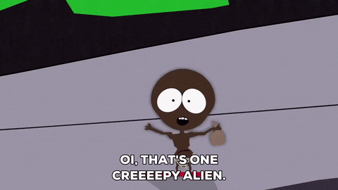alien GIF by South Park 