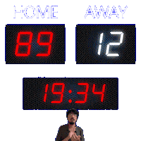 12 Away Sticker