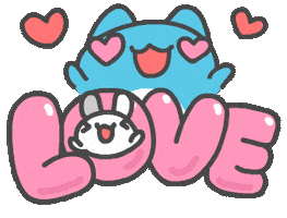 Cat Love Sticker by Capoo