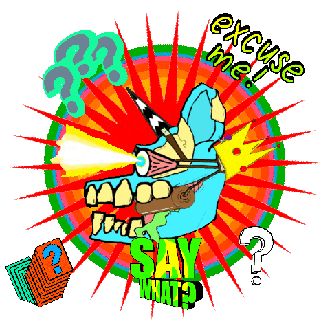 Excuse Me What Sticker