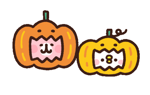 Halloween Fall Sticker by Kanahei