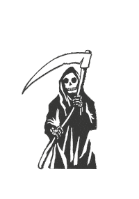 mosesverlag game death reaper sense Sticker