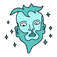 Night Stars Sticker
