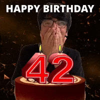 Happy 42nd Birthday