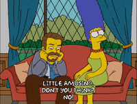 Yelling Episode 15 GIF by The Simpsons