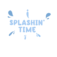 Water Splashing Sticker