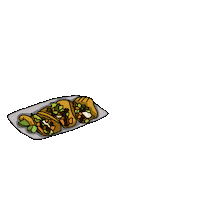 Tacos Sticker by DISCARD