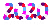 New Year Sticker by Omer Studios