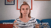 Screaming Let It Go GIF by HannahWitton