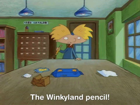 hey arnold nickelodeon GIF