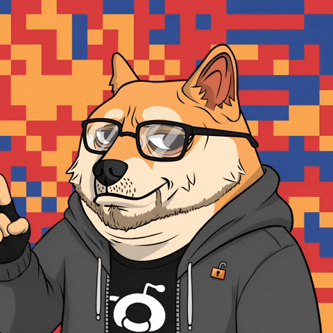 Shiba Inu Pointing GIF by Doge Pound
