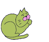Hell Yeah Cat Sticker by Mekamee
