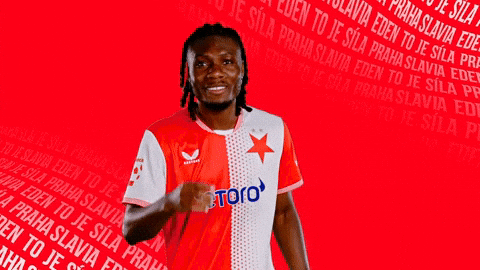 Football Smile GIF by SK Slavia Praha