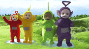 Jumping Tinky Winky GIF by Teletubbies