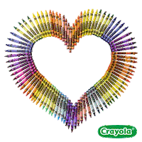 Heart Love Sticker by Crayola