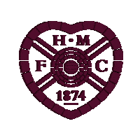 Football Hearts Sticker by Heart of Midlothian