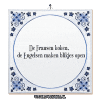 Lunch Nl Sticker by Tegelspreuken.nl