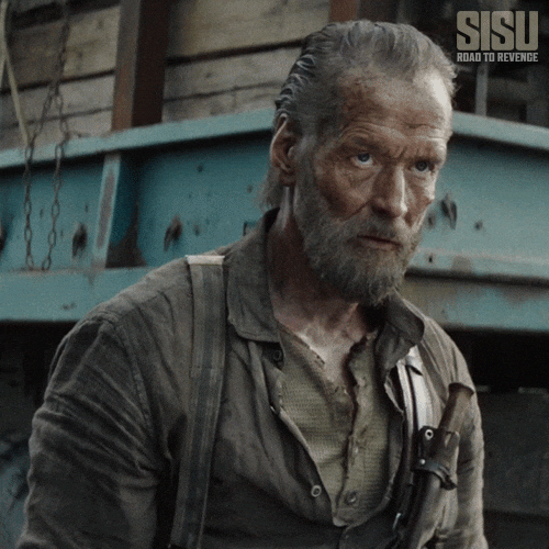 Sisu Staring GIF by Sony Pictures