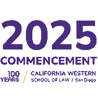 CaliforniaWesternSchoolOfLaw commencement cwsl california western california western school of law Sticker