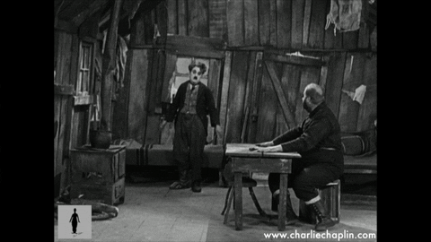 Silent Film Reaction GIF by Charlie Chaplin