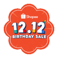 Logo Birthdaysale Sticker by Shopee Indonesia