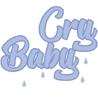 Cry Baby Sticker