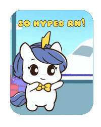 Pumped Up Reunion Sticker by Brave Unicorn