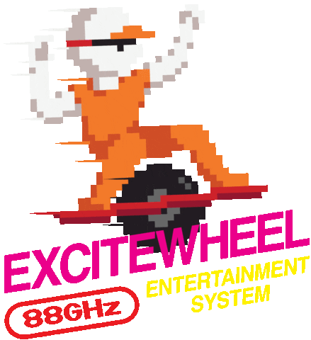 88GHz onewheel 88ghz excitewheel Sticker