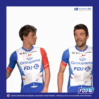 Bike Handshake GIF by FDJ Sport