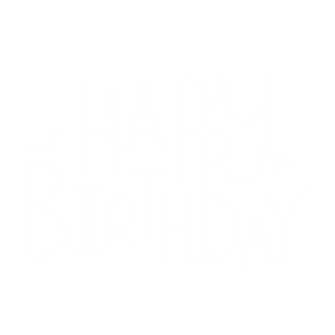 Celebrate Happy Birthday Sticker