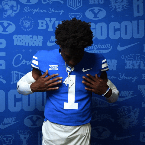 College Football Go Cougs GIF by BYU Cougars