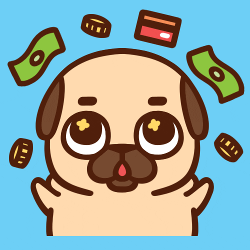 Dogs Pugs GIF by Puglie Pug