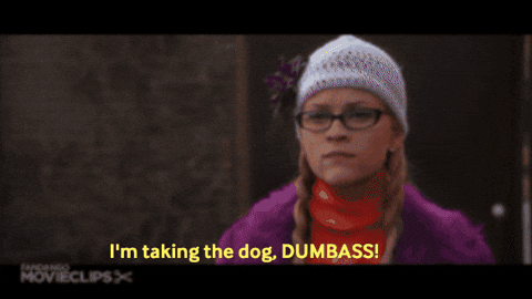 Dumbass GIF by EricaLYNN