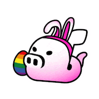 Gay Bear Sticker by Schwule Sau Hannover
