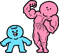 Workout Pain Sticker by J. L. Westover