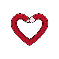 In Love Drawing Sticker by ARTdiscount
