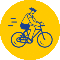 Cykel Sticker by Korpen
